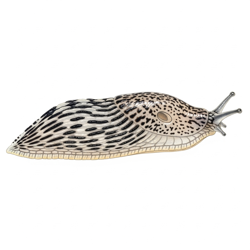Netted Field Slug (Deroceras reticulatum)
