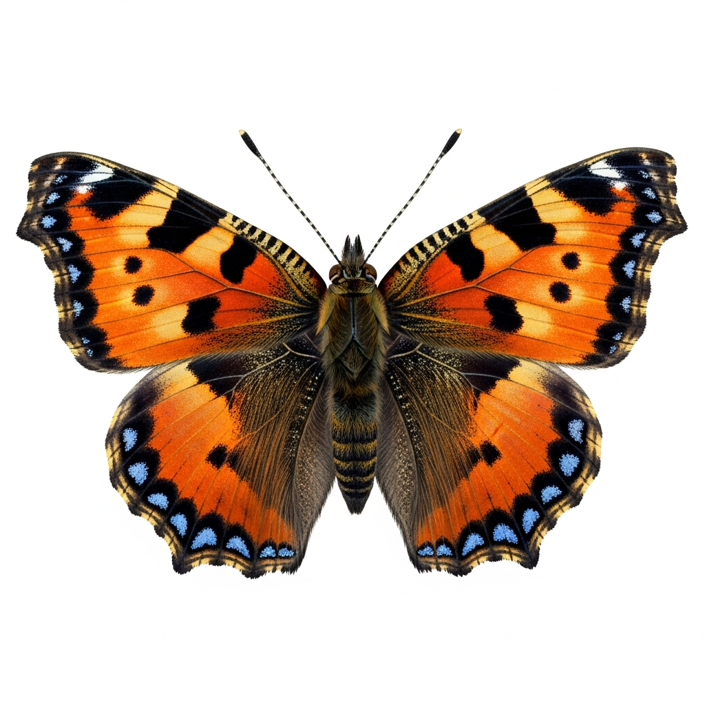 Small Tortoiseshell (Aglais urticae)