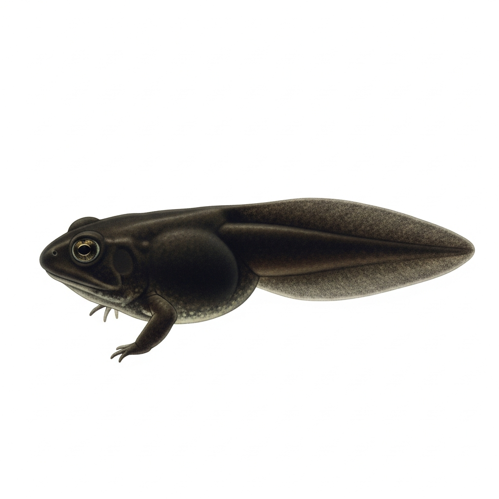 Toad Tadpole (Bufo bufo)