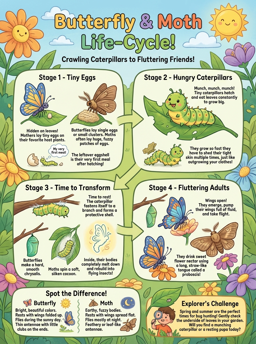 Butterfly & Moth Life-Cycle