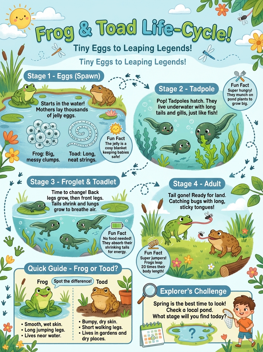 Frog & Toad Life-Cycle